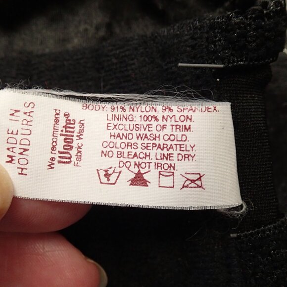 Lily of France Size 36B Black - Picture 2 of 7